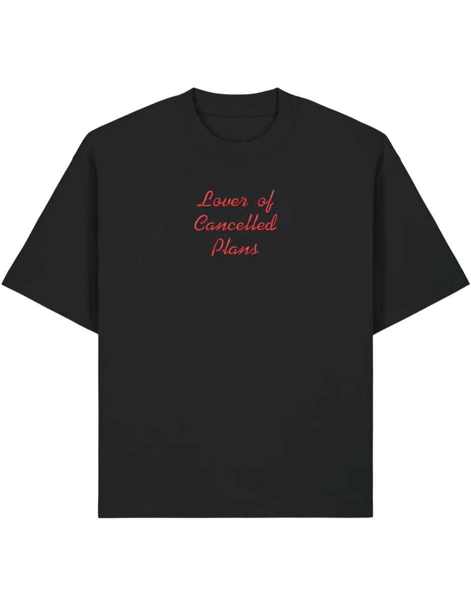 Cancelled plans tricou