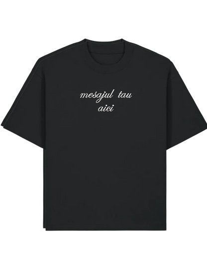 Tricou personalizat font cursiv