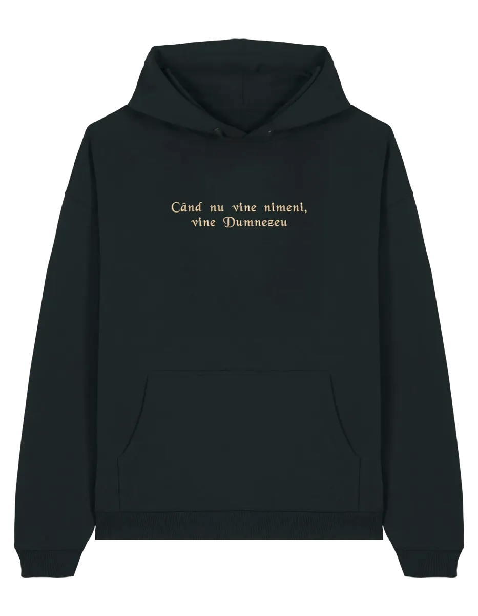 Dumnezeu hoodie