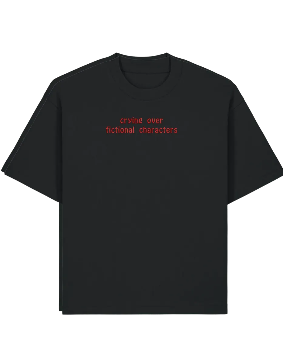Fictional characters tricou bookish