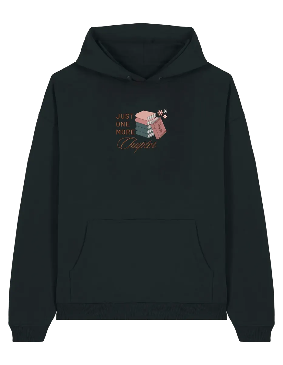 Just one more chapter hoodie bookish