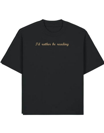Rather read tricou bookish