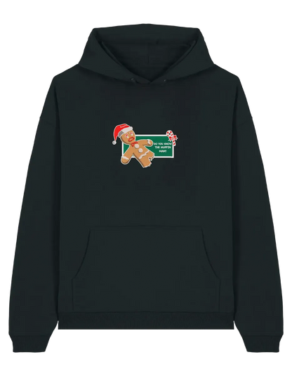 Gingerbread man hoodie Craciun