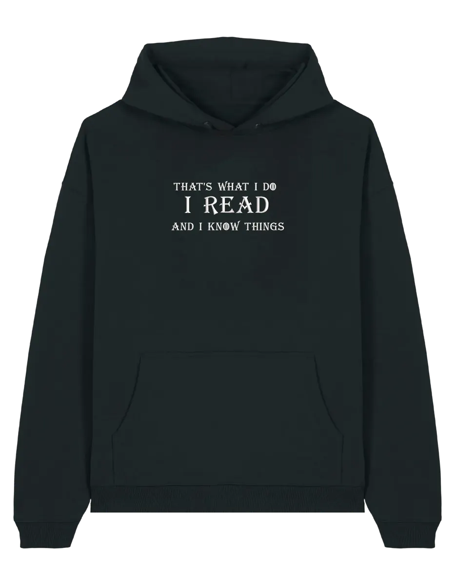 I know things hoodie Game of Thrones