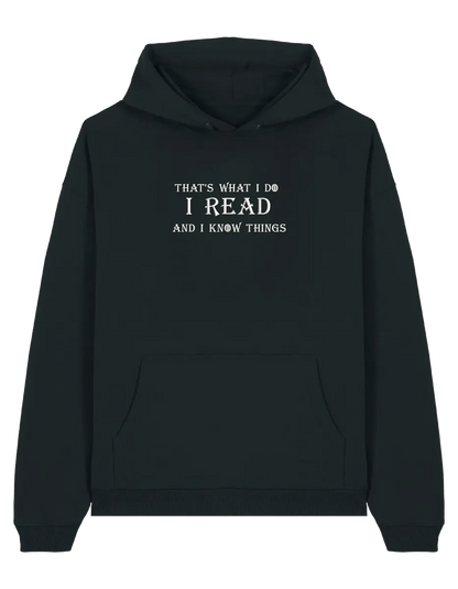 I know things hoodie Game of Thrones