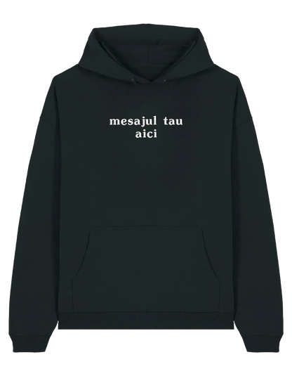 Hanorac personalizat font basic