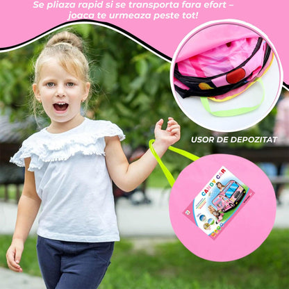 Cort de Joaca Pop-Up pentru Copii 1, 5 Ani, Roz