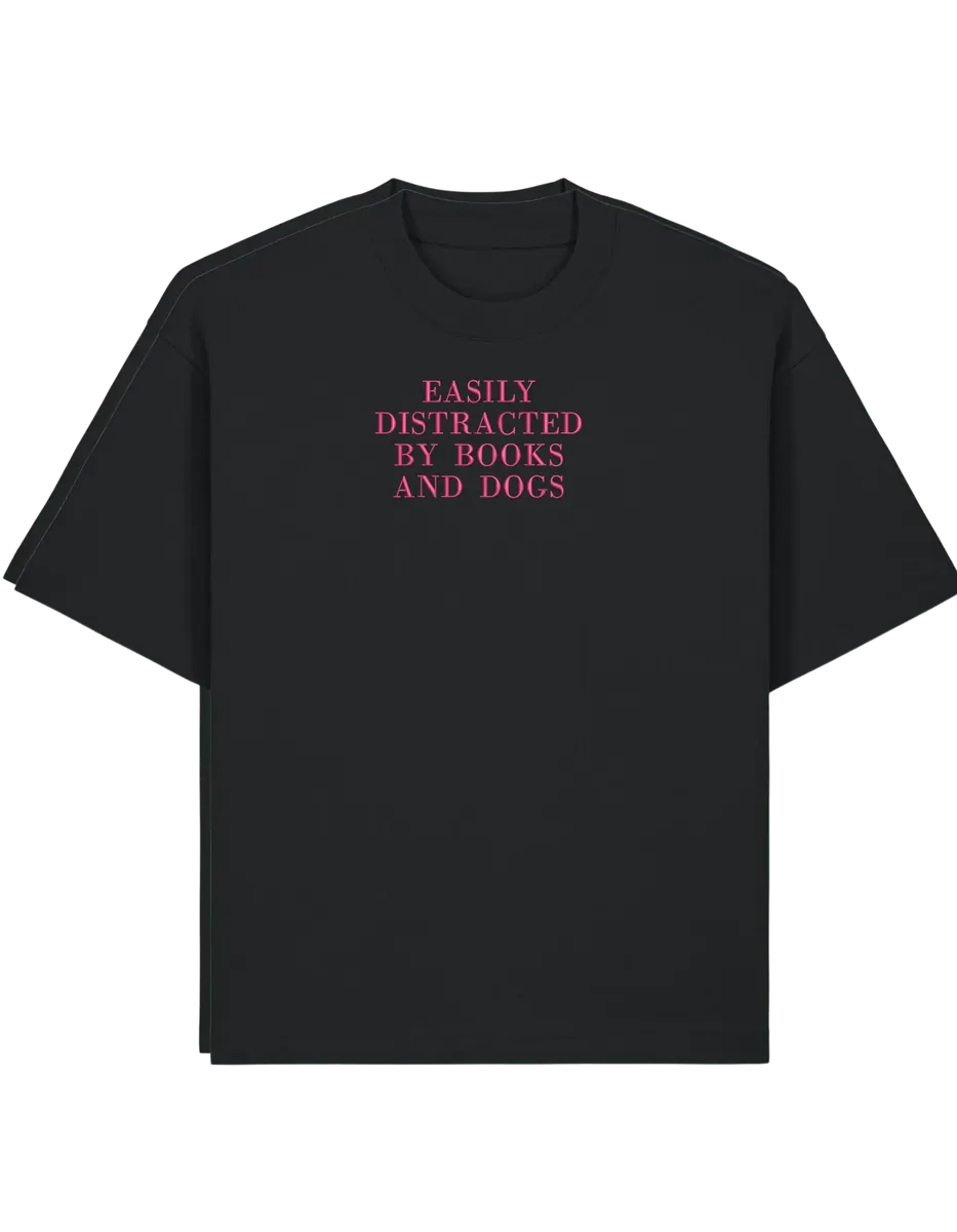 Distracted tricou bookish