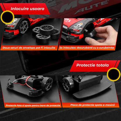 Masina RC Drift 1:16 cu 4WD, Viteza 22KM/H, Galben