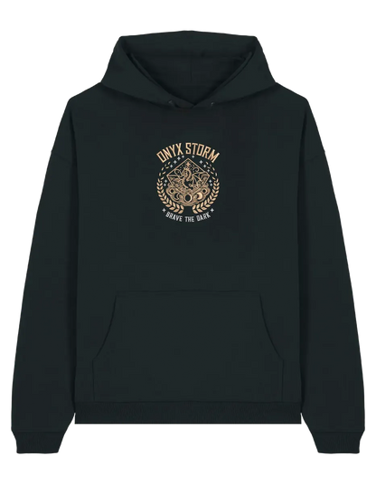 Onyx storm oversized hoodie Fourth Wing