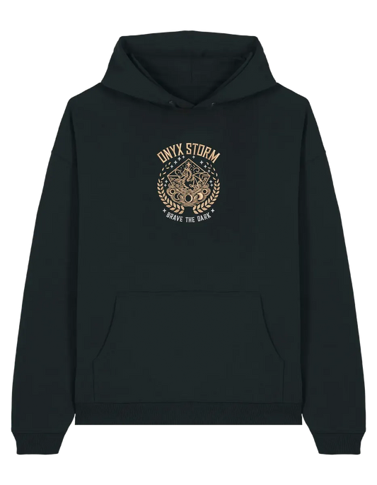 Onyx storm oversized hoodie Fourth Wing