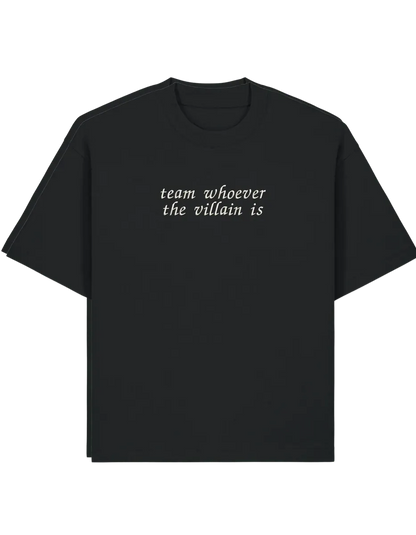 Team villain tricou bookish