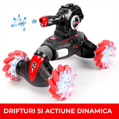Masina RC Timebox, Telecomanda 2, Drift Off-Road, Cotrol prin Gesturi, Rosu