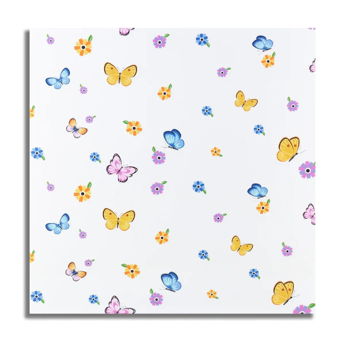 Panou decorativ autocolant D3519 60x60 cm Fluturi