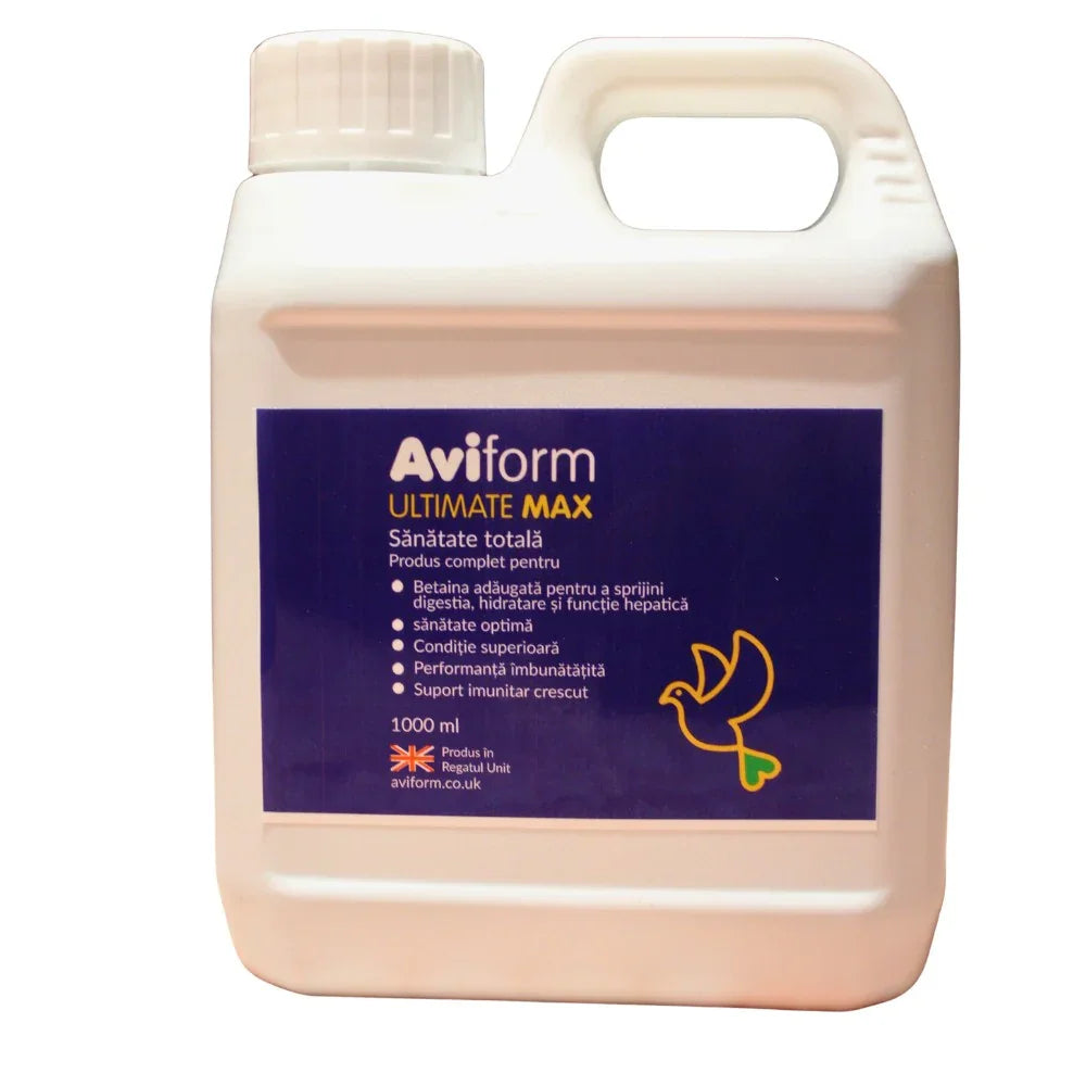 Aviform Ultimate Max – supliment complet pentru porumbei de competiție