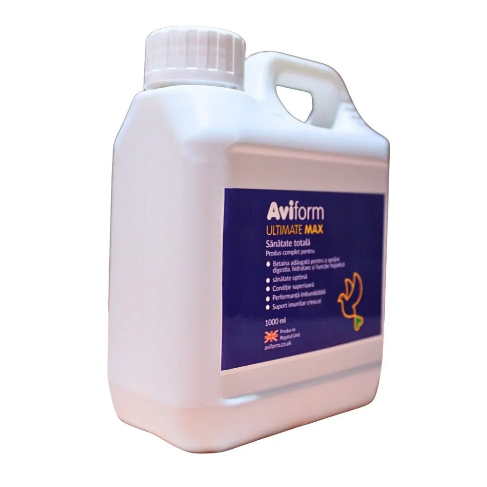 Aviform Ultimate Max – supliment complet pentru porumbei de competiție