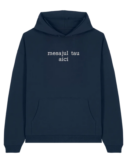 Hanorac personalizat font sherif