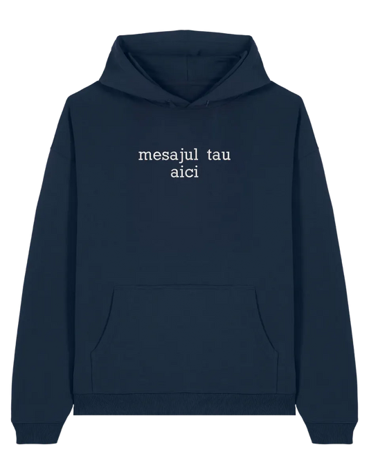 Hanorac personalizat font sherif