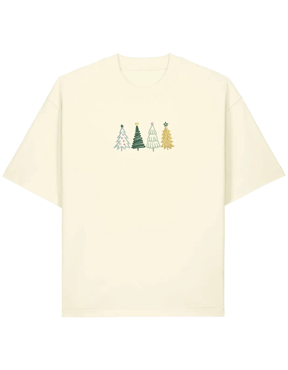 Christmas trees tricou Craciun