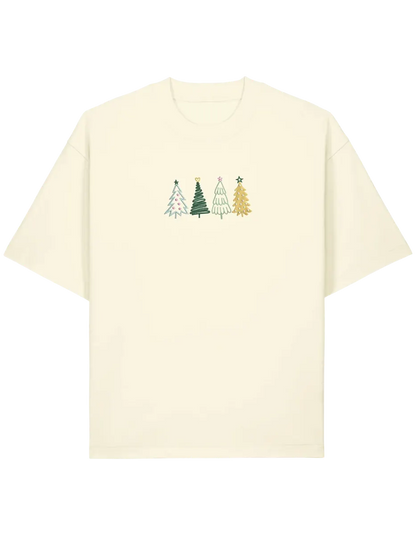 Christmas trees tricou Craciun