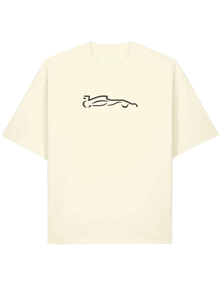 Race car outline tricou F1