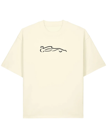 Race car outline tricou F1