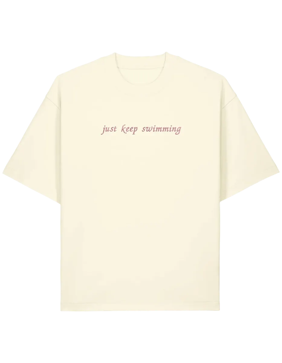 Keep swimming tricou bookish