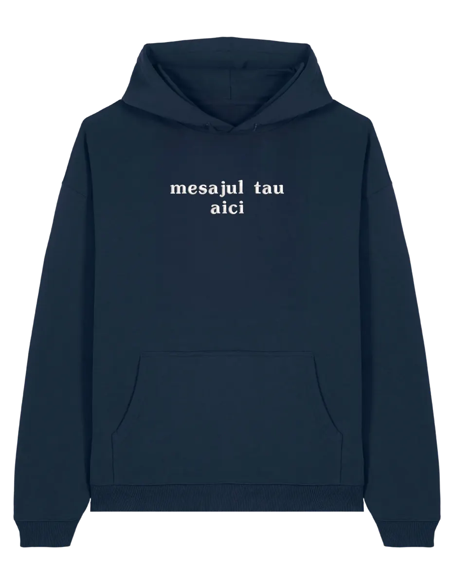 Hanorac personalizat font basic