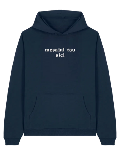 Hanorac personalizat font basic