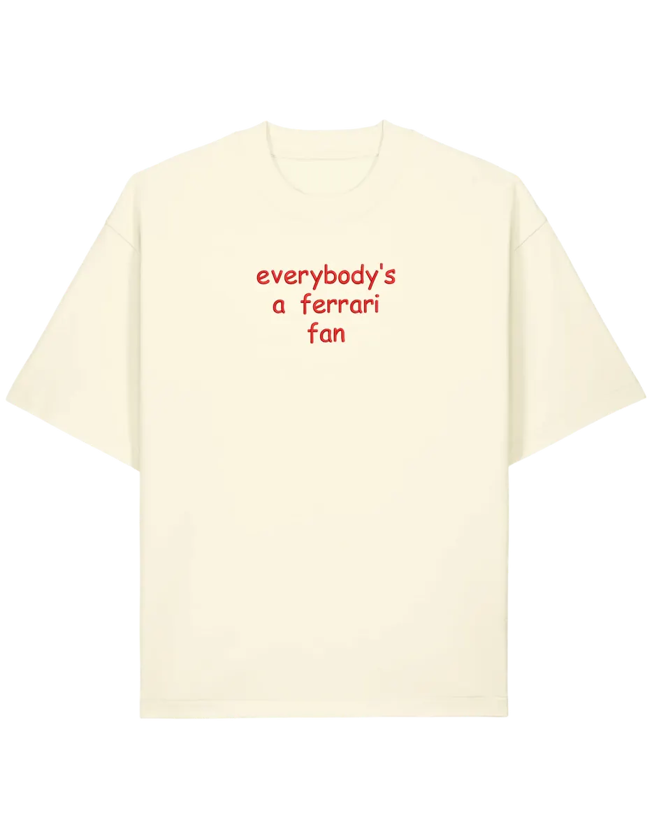 Ferrari fan tricou F1