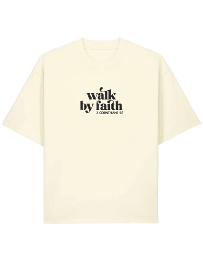 Walk by faith tricou