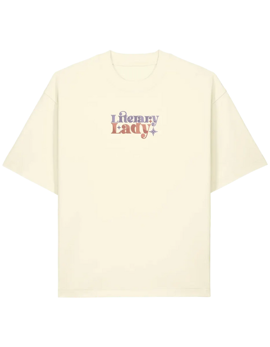 Lady tricou bookish