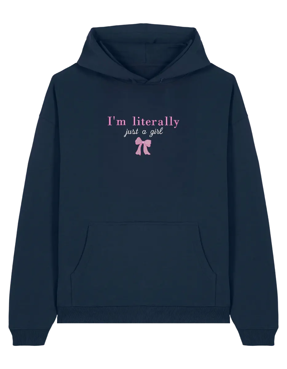 Just a girl hoodie Girly