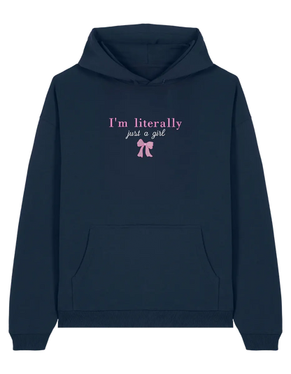 Just a girl hoodie Girly