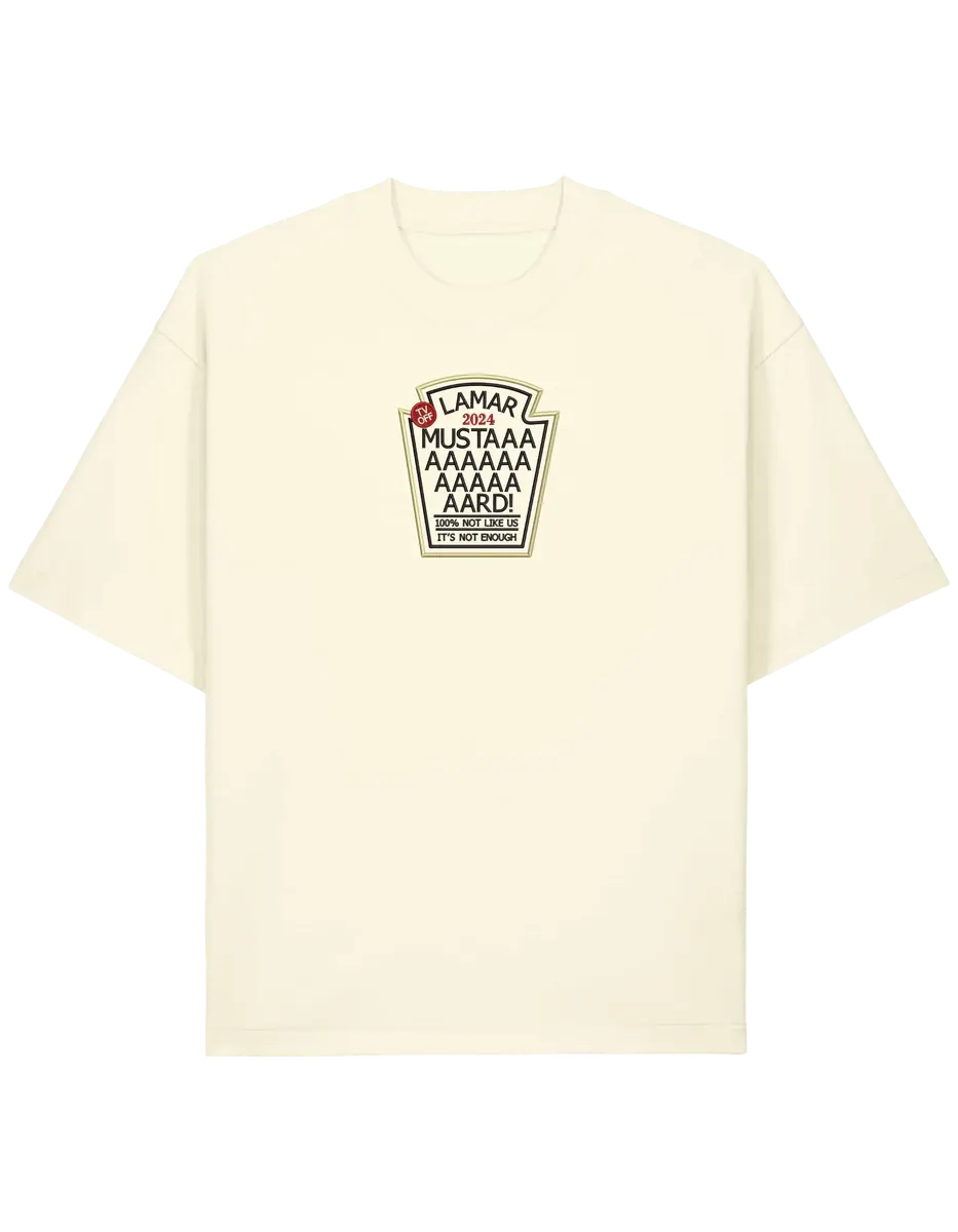 Mustard tricou Kendrick Lamar