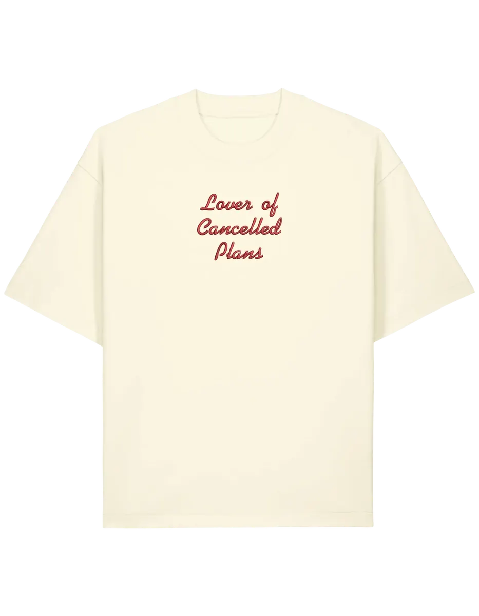 Cancelled plans tricou