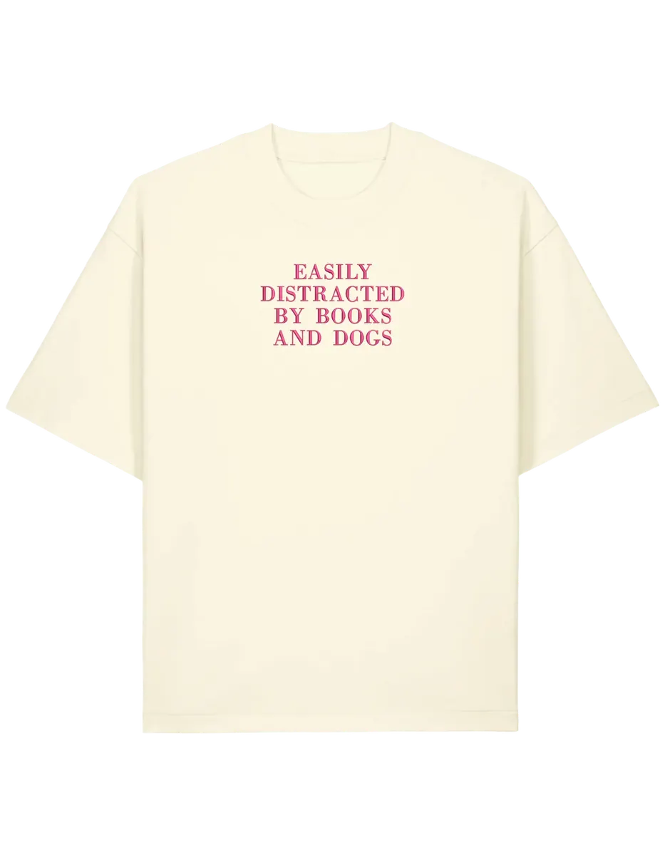 Distracted tricou bookish