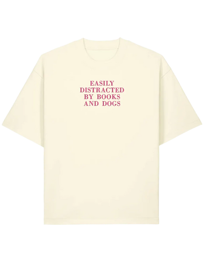 Distracted tricou bookish