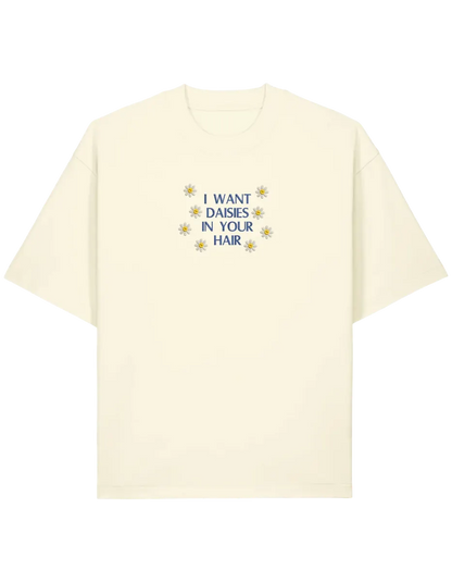 Daisies tricou bookish