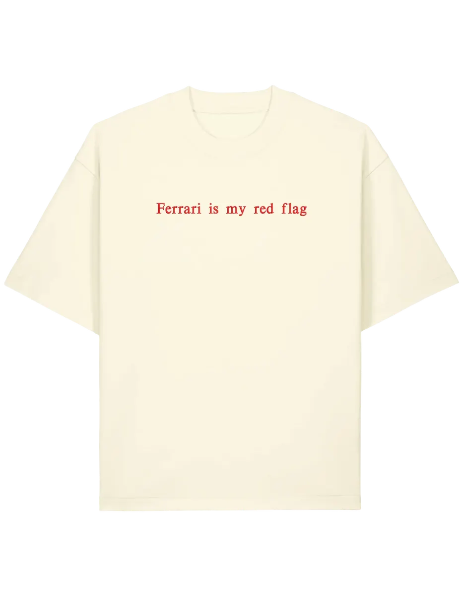 Red flag tricou F1