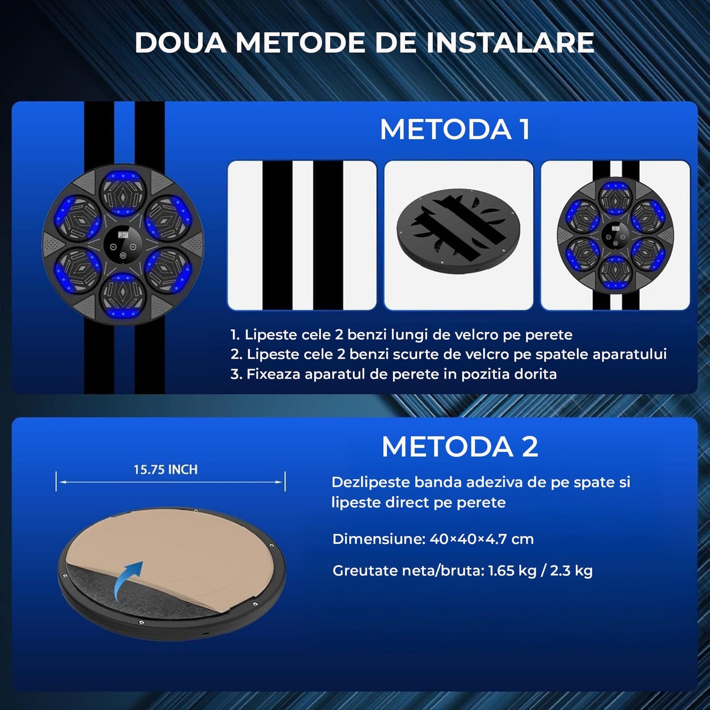 Aparat de Box Inteligent Timebox, cu Muzica