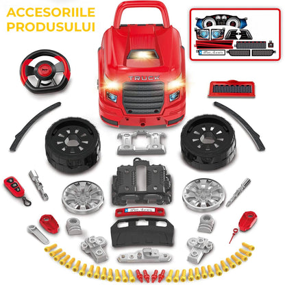 Set de Joaca Mecanic Auto pentru Copii, cu Lumini, Sunete, 8 Ani
