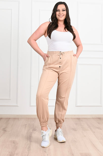 Pantalon dama marimi mari de trening 6055-23