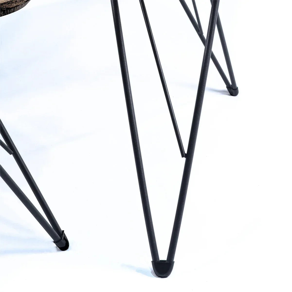 Set 2 masute de cafea, stil modern, Naimeed 609, Stejar Natur