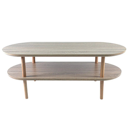 Masuta de cafea, stil modern, inaltime 45cm, Naimeed 612, Salcam Deschis