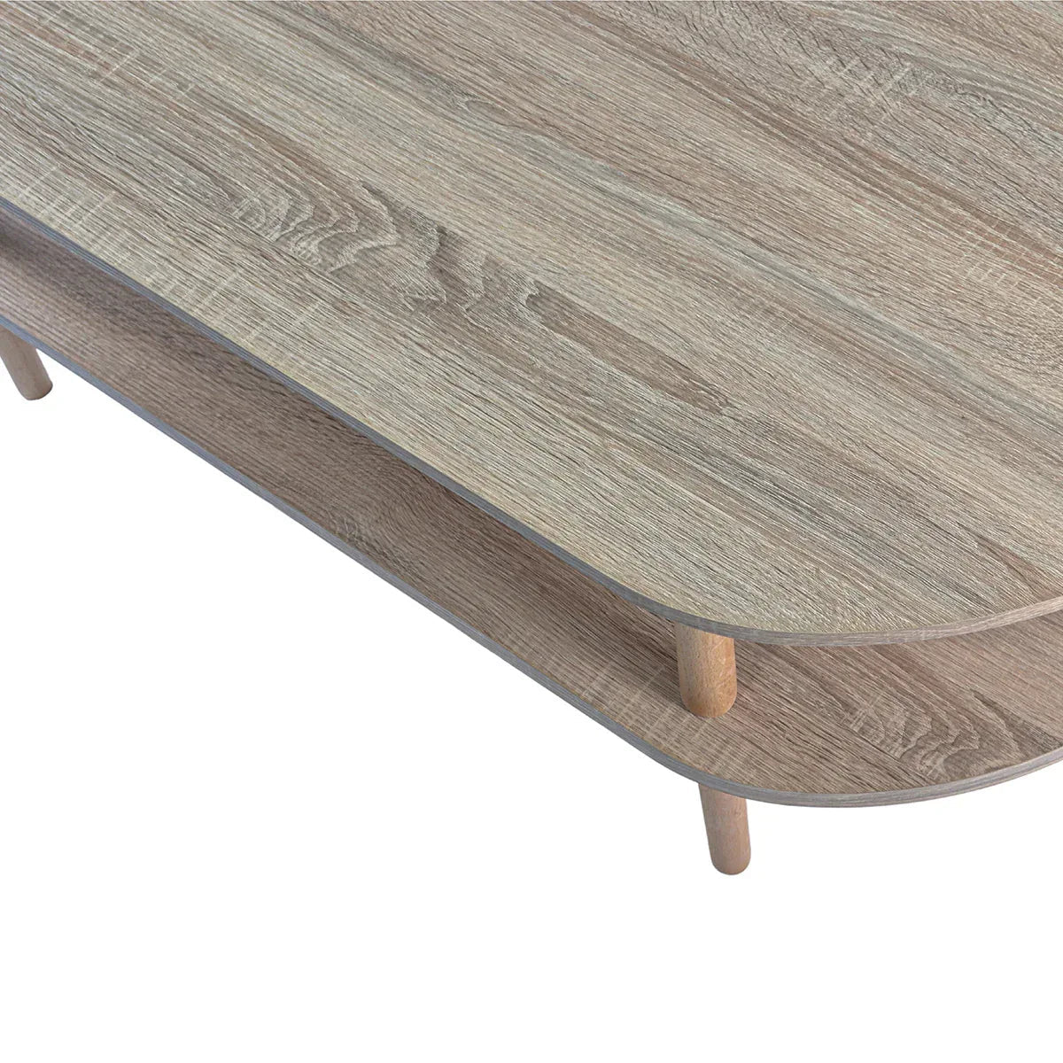 Masuta de cafea, stil modern, inaltime 45cm, Naimeed 612, Salcam Deschis