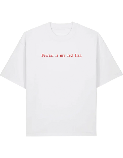 Red flag tricou F1