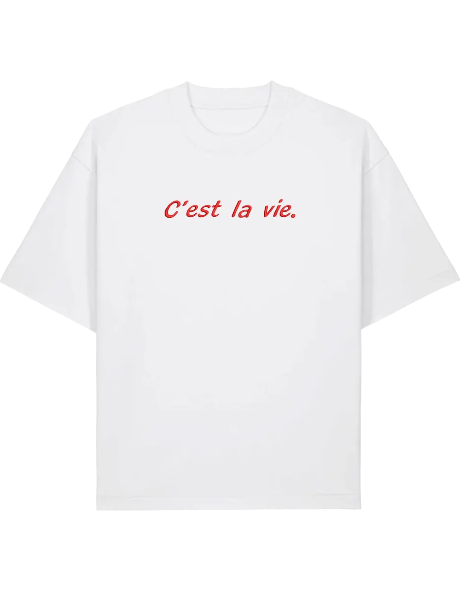C'est la vie tricou Girly