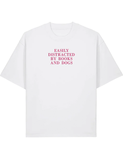 Distracted tricou bookish
