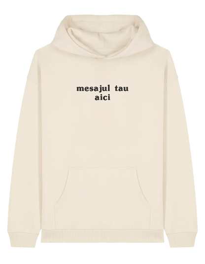 Hanorac personalizat font basic